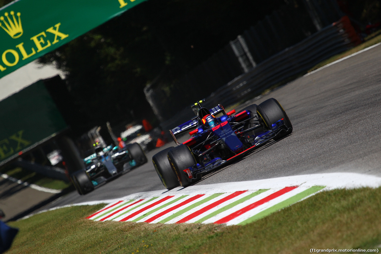 GP ITALIA, 03.09.2017- Gara, Carlos Sainz Jr (ESP) Scuderia Toro Rosso STR12