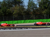 GP ITALIA, 03.09.2017- Gara, Sebastian Vettel (GER) Ferrari SF70H e Kimi Raikkonen (FIN) Ferrari SF70H