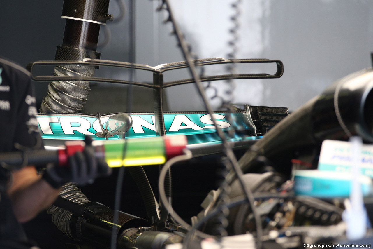 GP ITALIA, 31.08.2017- Mercedes AMG F1 W08 Tech Detail
