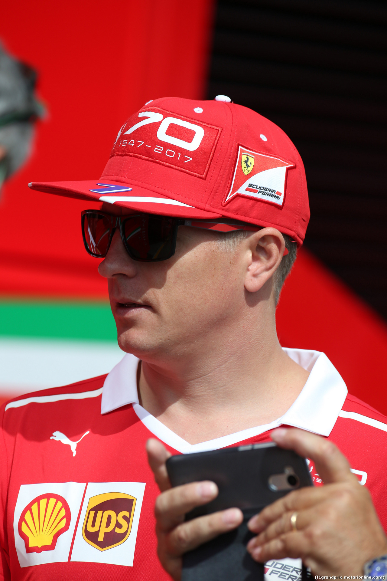 GP ITALIA, 31.08.2017- Kimi Raikkonen (FIN) Ferrari SF70H