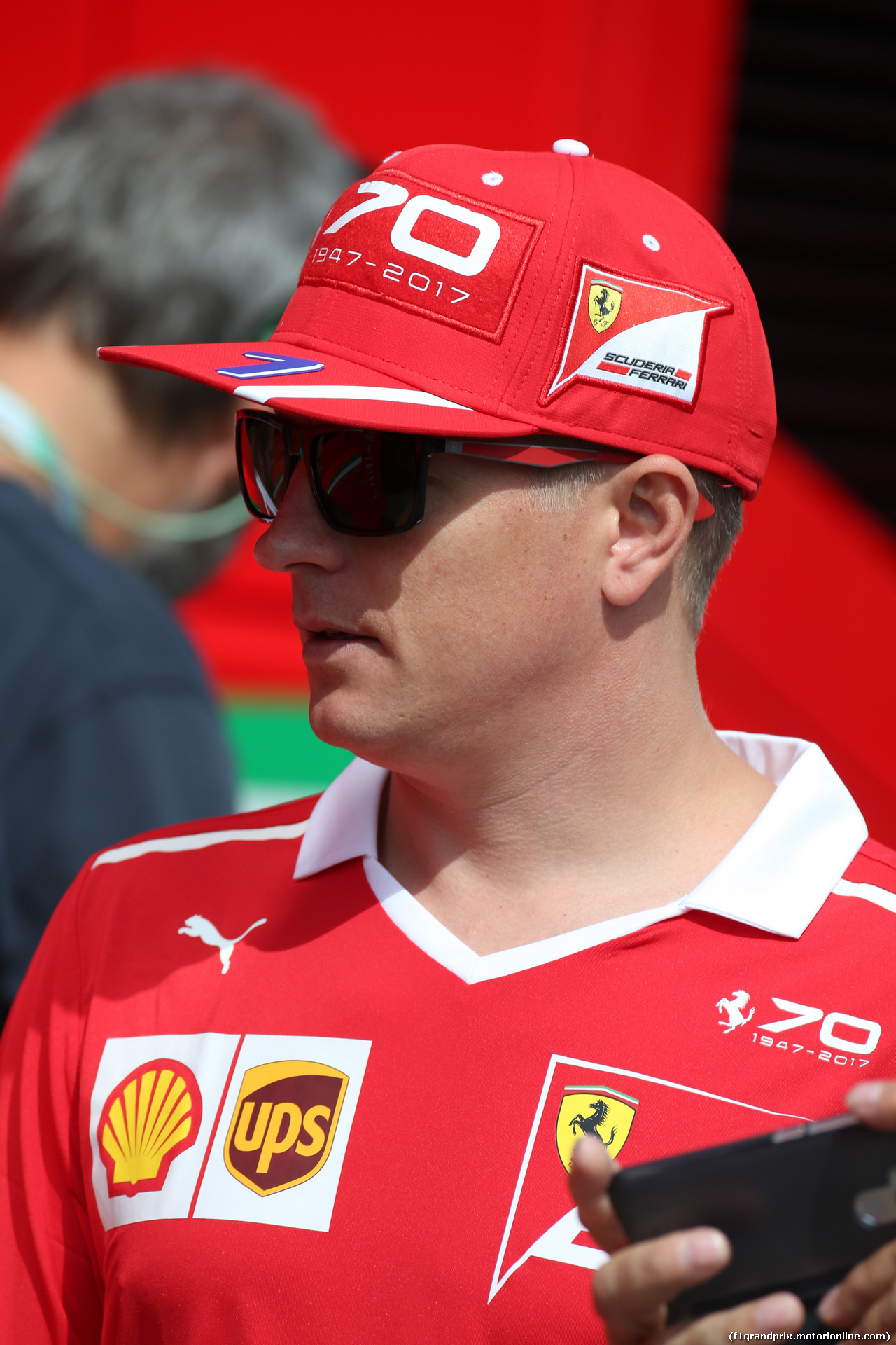 GP ITALIA, 31.08.2017- Kimi Raikkonen (FIN) Ferrari SF70H