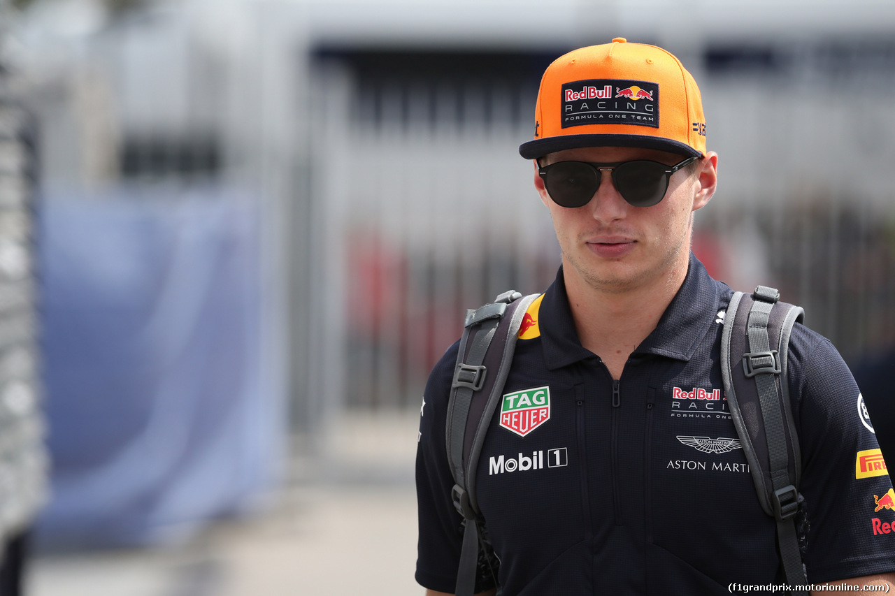 GP ITALIA, 31.08.2017- Max Verstappen (NED) Red Bull Racing RB13