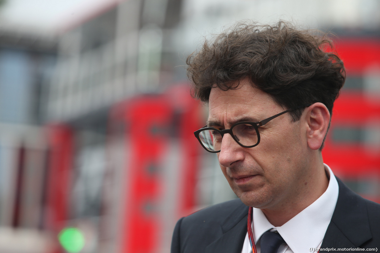 GP ITALIA, 31.08.2017- Mattia Binotto (ITA) Ferrari Chief Technical Officer