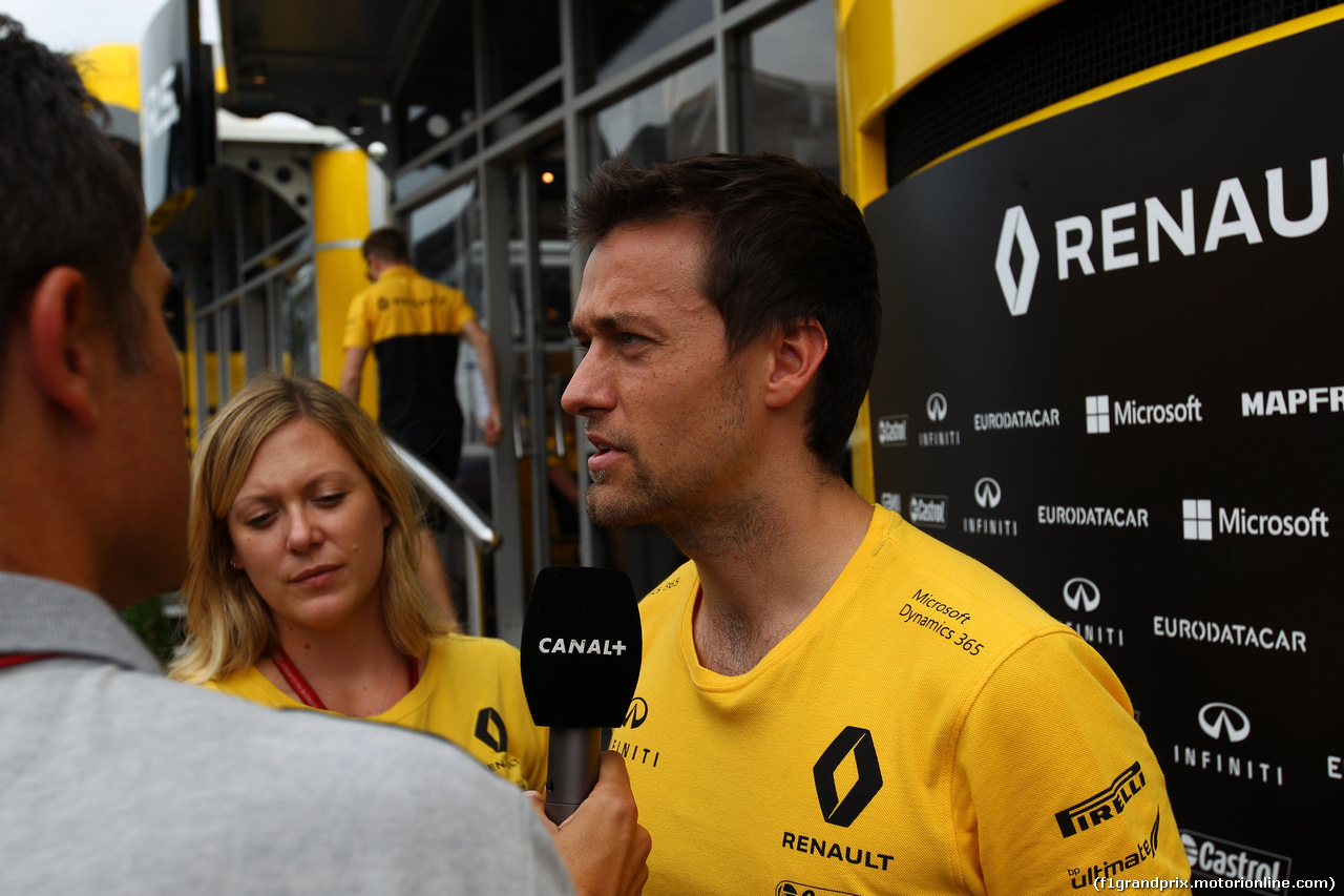 GP ITALIA, 31.08.2017- Jolyon Palmer (GBR) Renault Sport F1 Team RS17
