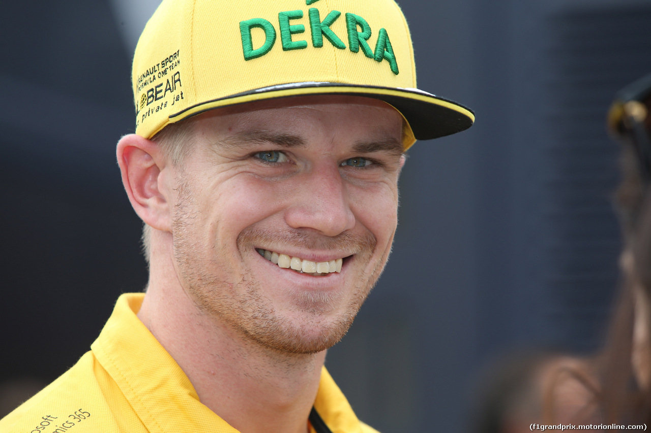 GP ITALIA, 31.08.2017- Nico Hulkenberg (GER) Renault Sport F1 Team RS17