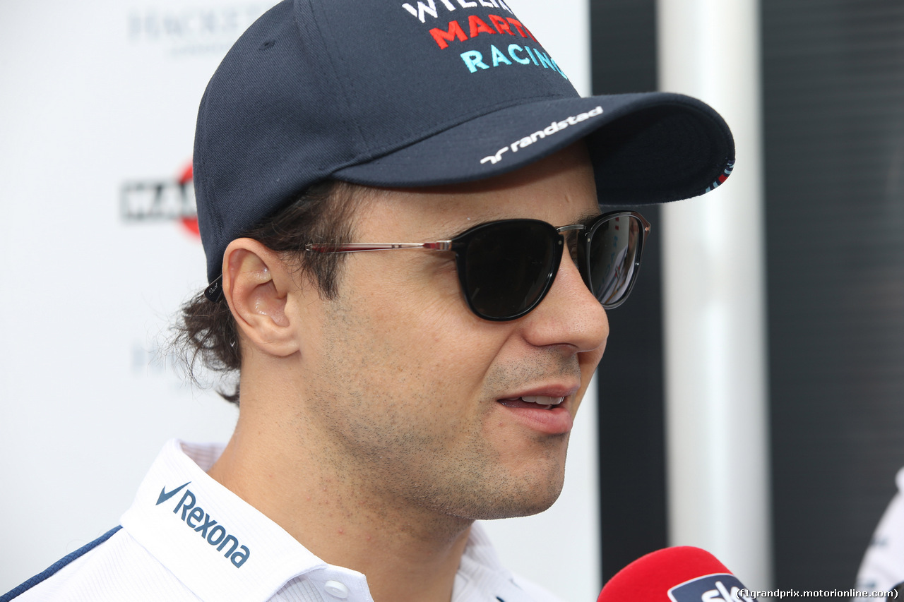 GP ITALIA, 31.08.2017- Felipe Massa (BRA) Williams F1 Team FW40