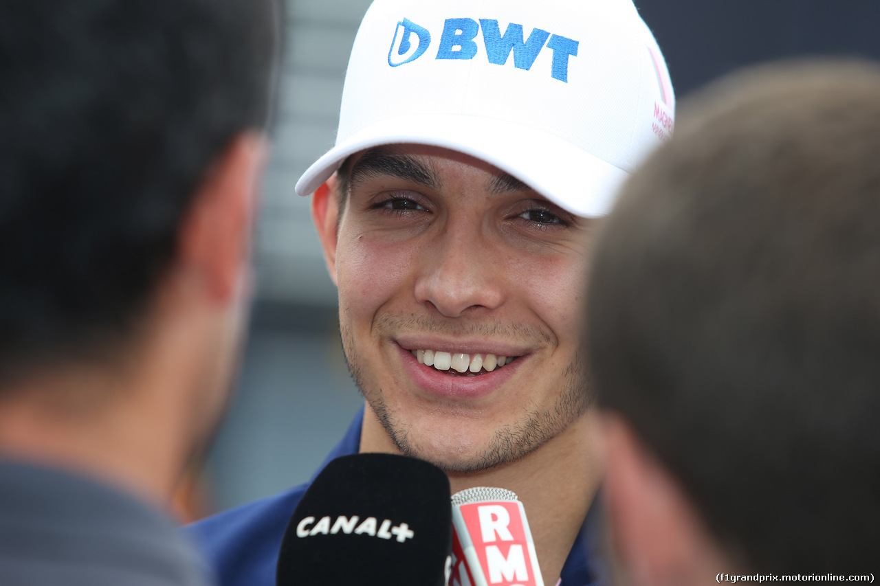 GP ITALIA, 31.08.2017- Esteban Ocon (FRA) Sahara Force India F1 VJM10