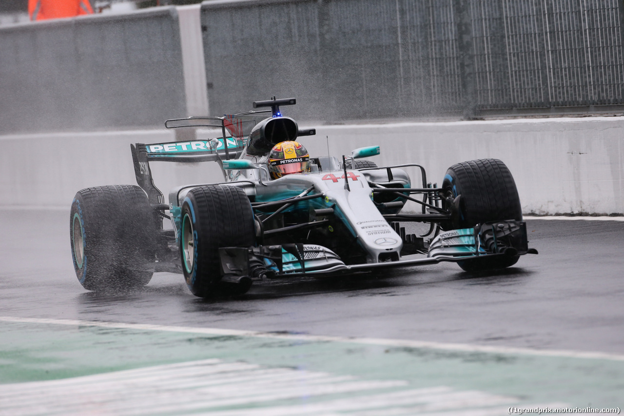 GP ITALIA, 02.09.2017- Free practice 3, Lewis Hamilton (GBR) Mercedes AMG F1 W08