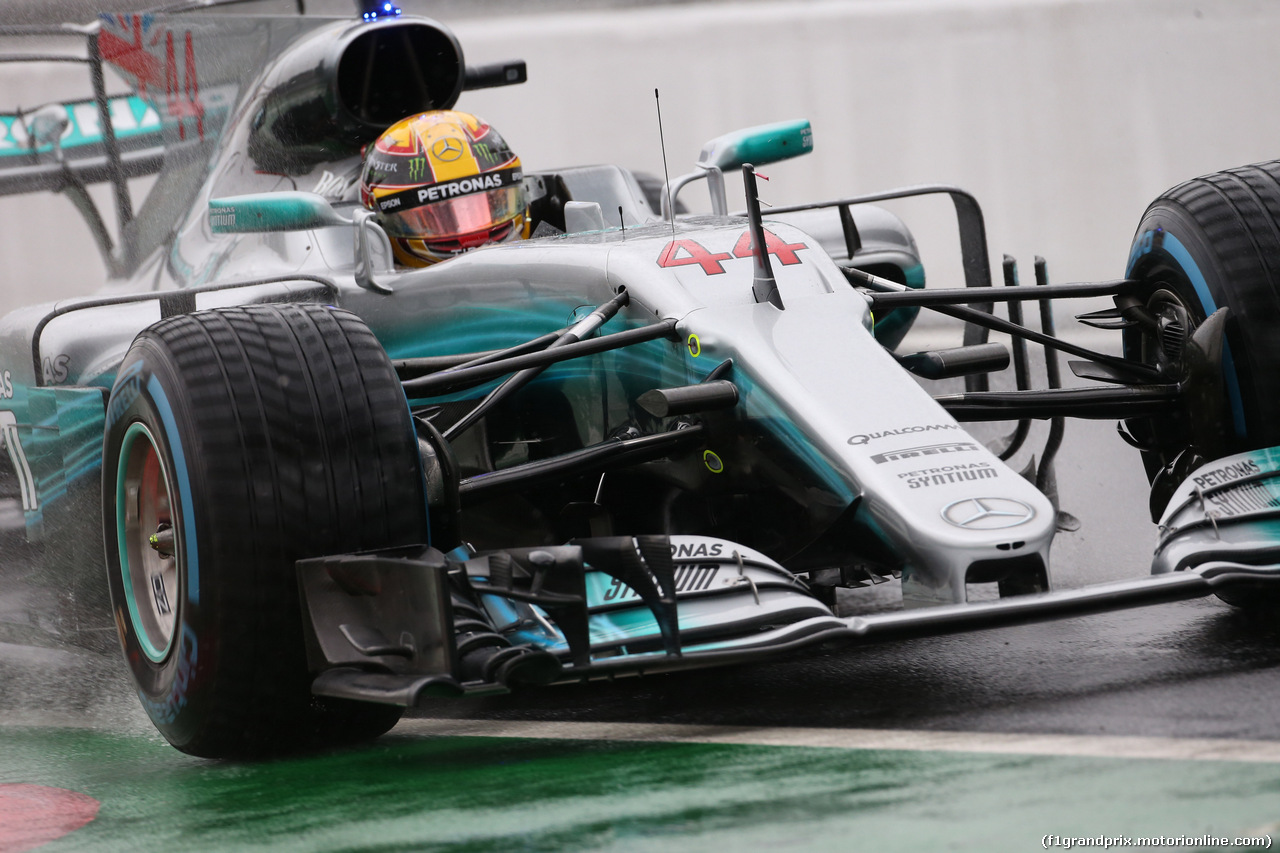 GP ITALIA, 02.09.2017- Free practice 3, Lewis Hamilton (GBR) Mercedes AMG F1 W08