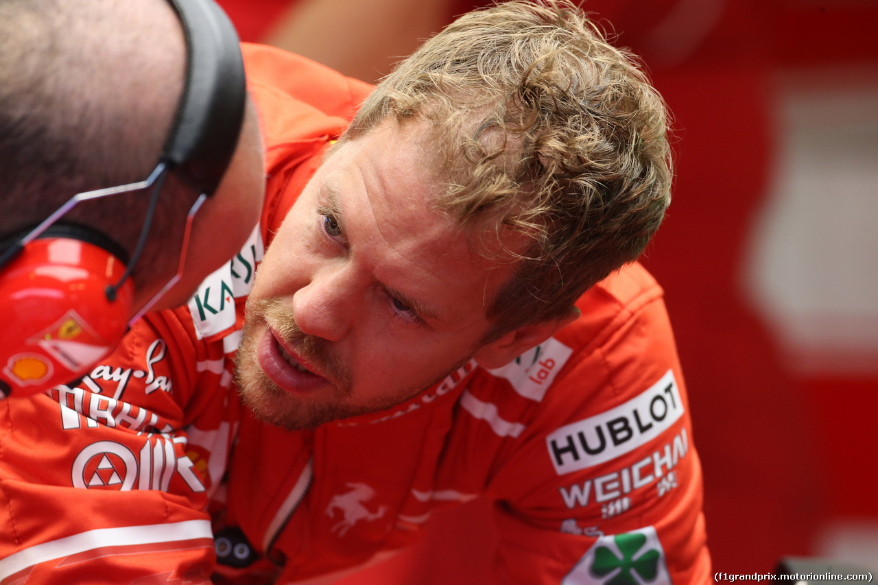 GP ITALIA, 02.09.2017- Free practice 3, Sebastian Vettel (GER) Ferrari SF70H