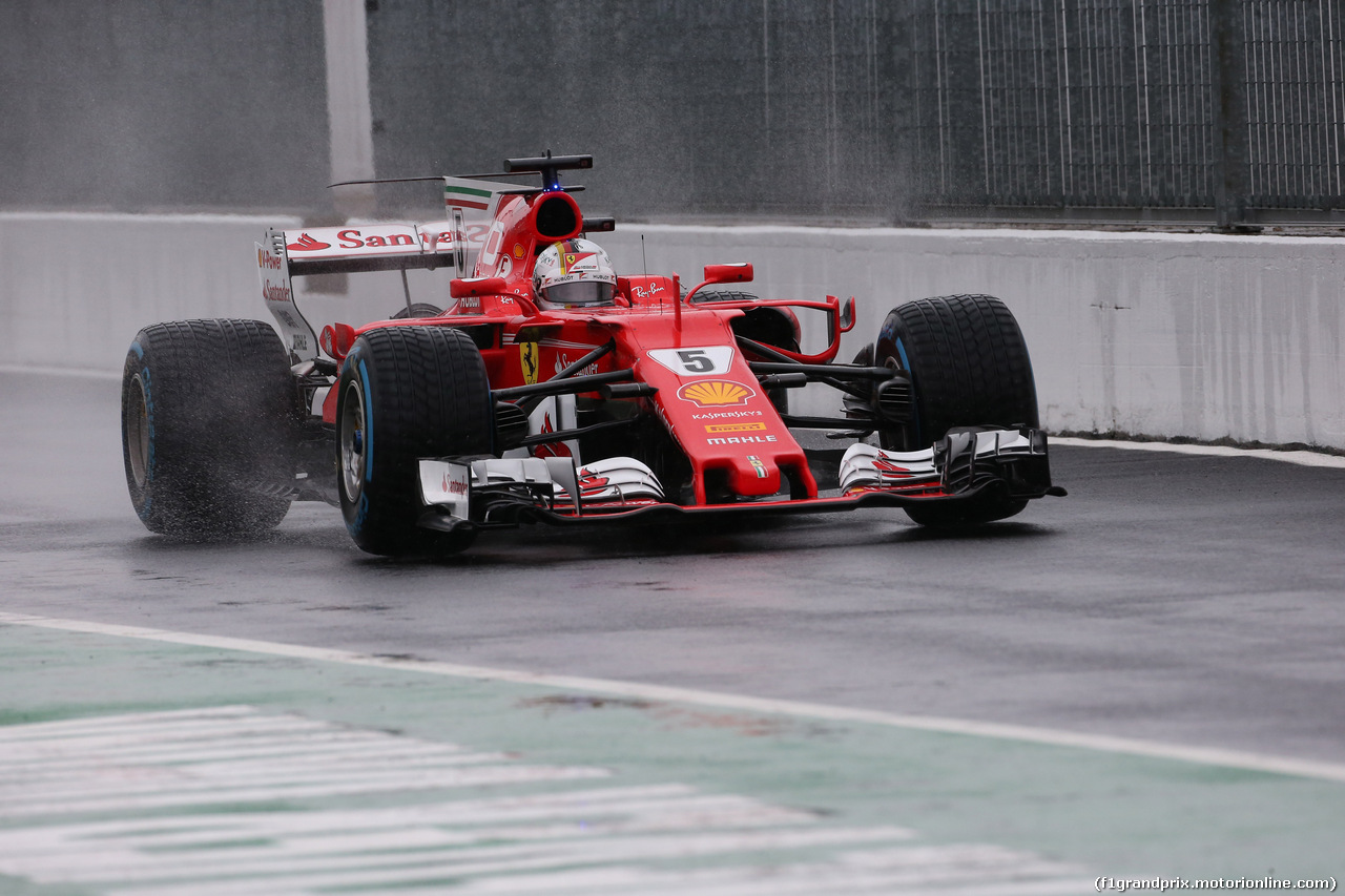 GP ITALIA, 02.09.2017- Free practice 3, Sebastian Vettel (GER) Ferrari SF70H
