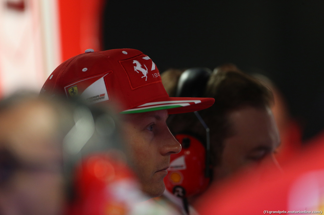 GP ITALIA, 02.09.2017- Free practice 3, Kimi Raikkonen (FIN) Ferrari SF70H