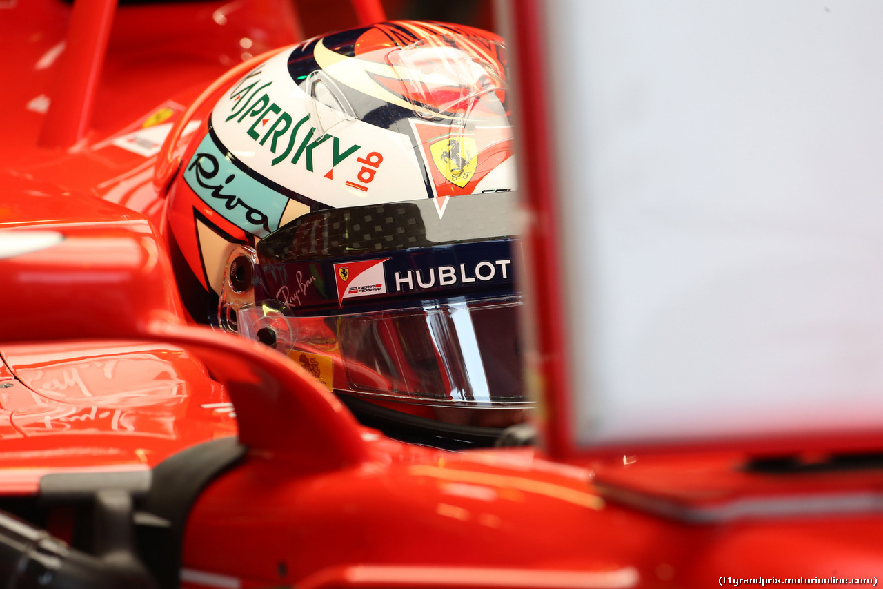 GP ITALIA, 02.09.2017- Free practice 3, Kimi Raikkonen (FIN) Ferrari SF70H