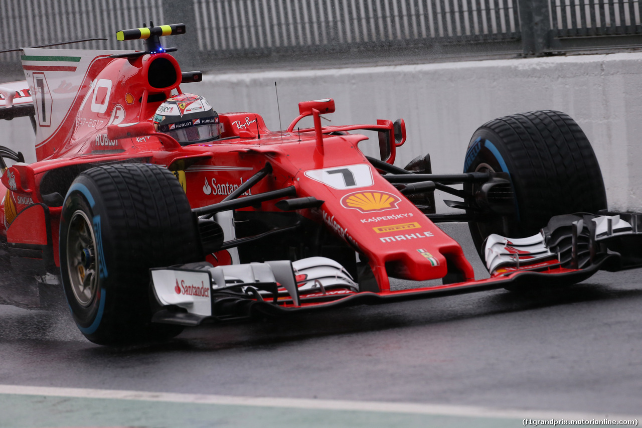 GP ITALIA, 02.09.2017- Free practice 3, Kimi Raikkonen (FIN) Ferrari SF70H