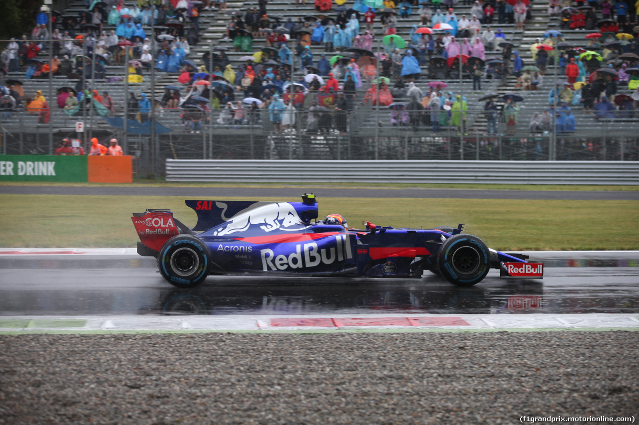GP ITALIA, 02.09.2017- Free practice 3, Carlos Sainz Jr (ESP) Scuderia Toro Rosso STR12