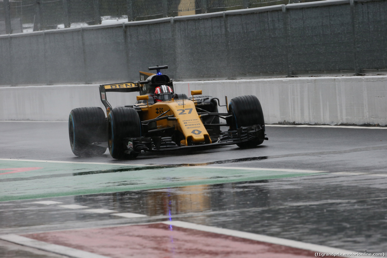 GP ITALIA, 02.09.2017- Free practice 3, Nico Hulkenberg (GER) Renault Sport F1 Team RS17