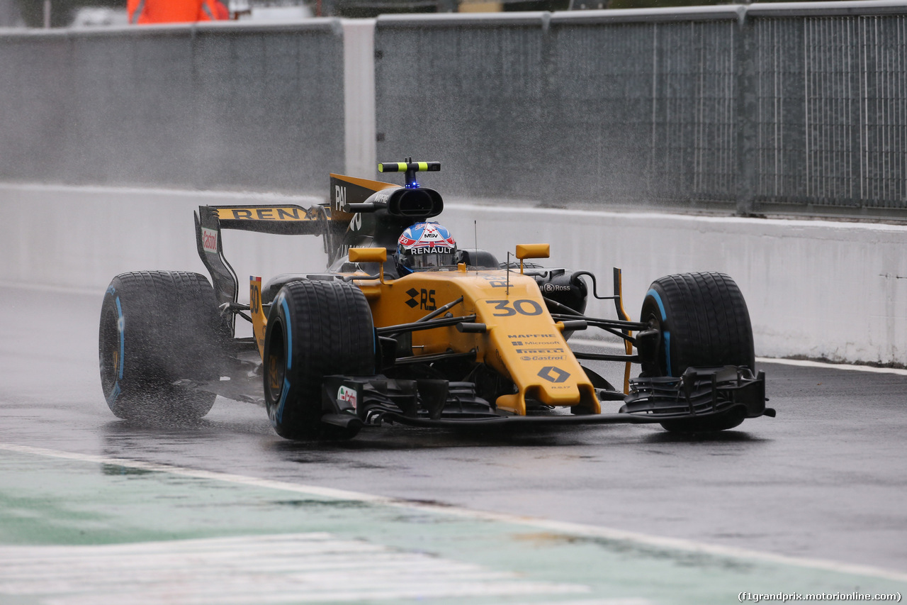 GP ITALIA, 02.09.2017- Free practice 3, Jolyon Palmer (GBR) Renault Sport F1 Team RS17