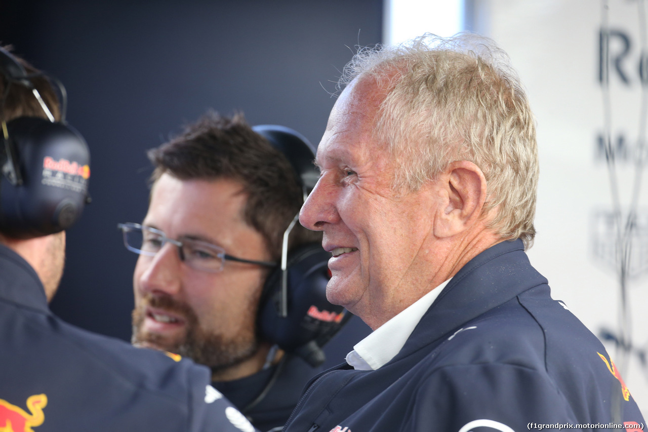 GP ITALIA, 02.09.2017- Free practice 3, Helmut Marko (AUT), Red Bull Racing, Red Bull Advisor