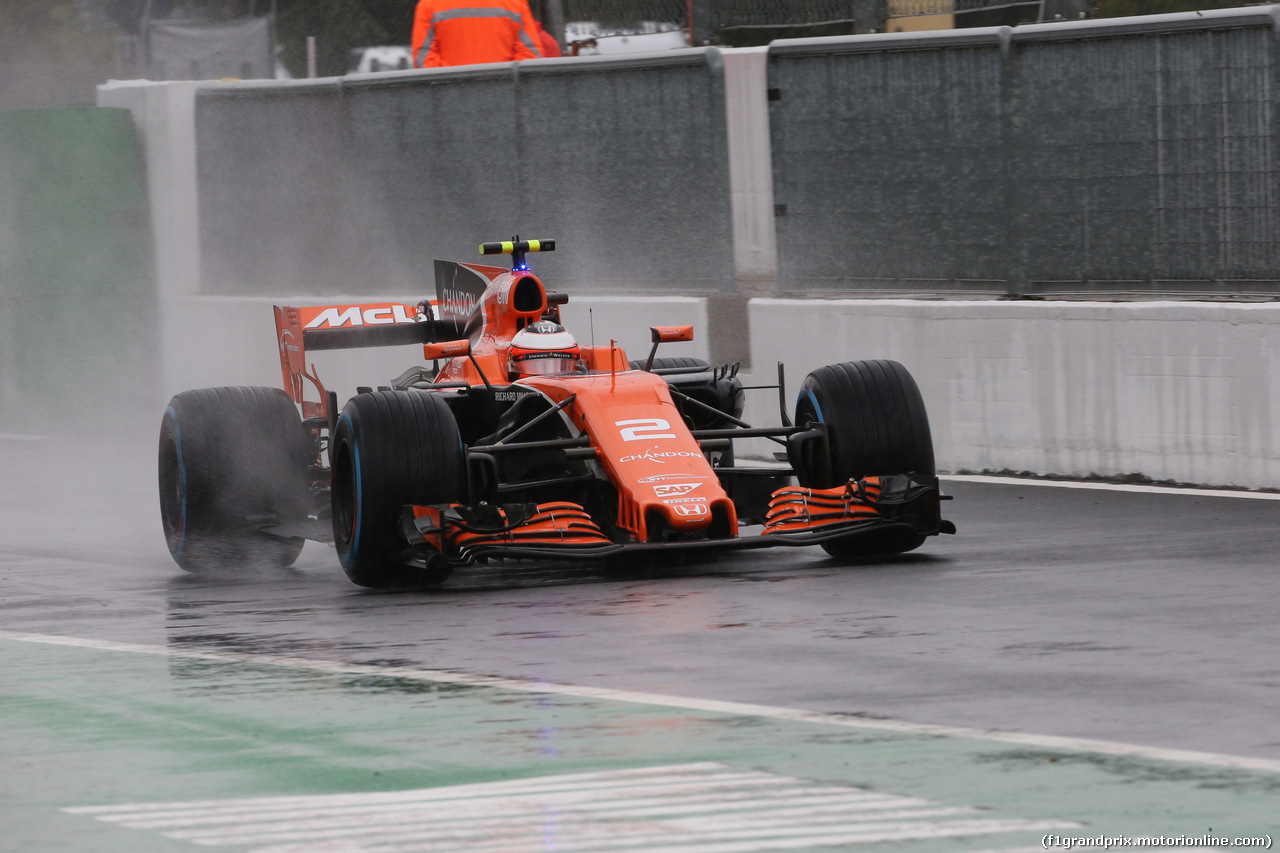 GP ITALIA, 02.09.2017- Free practice 3, Stoffel Vandoorne (BEL) McLaren MCL32