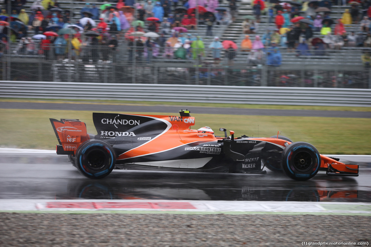 GP ITALIA, 02.09.2017- Free practice 3, Stoffel Vandoorne (BEL) McLaren MCL32