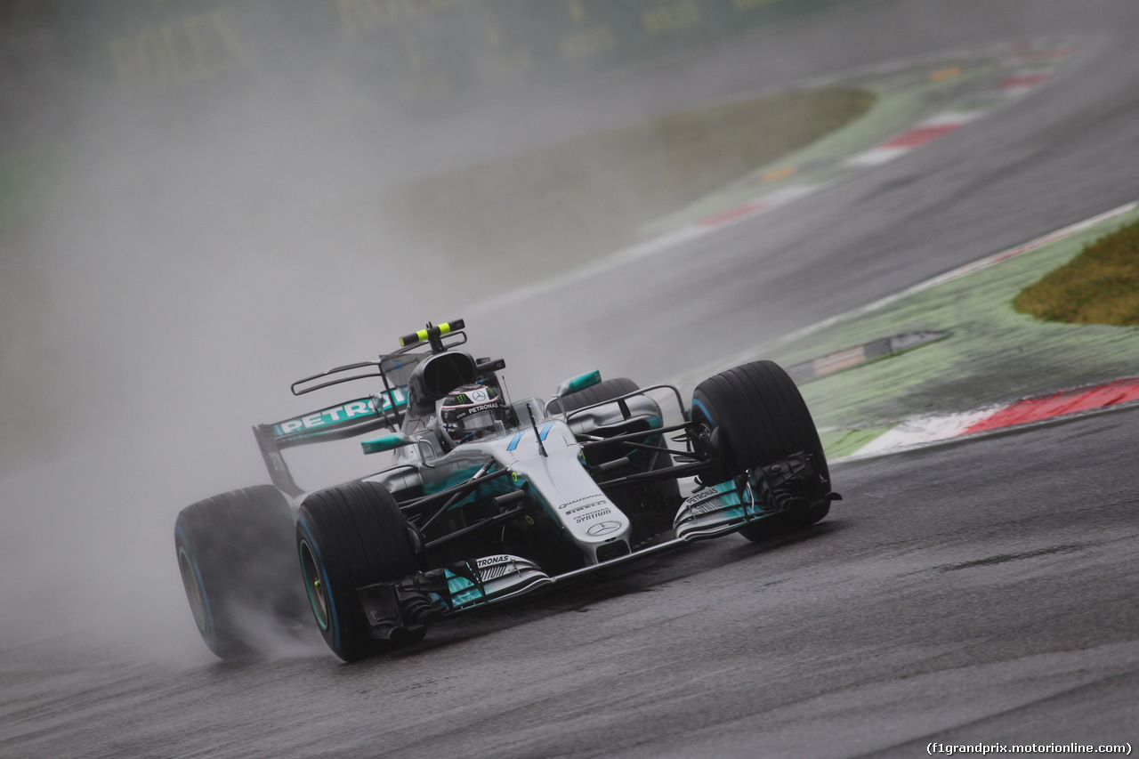 GP ITALIA, 02.09.2017- Free practice 3, Valtteri Bottas (FIN) Mercedes AMG F1 W08