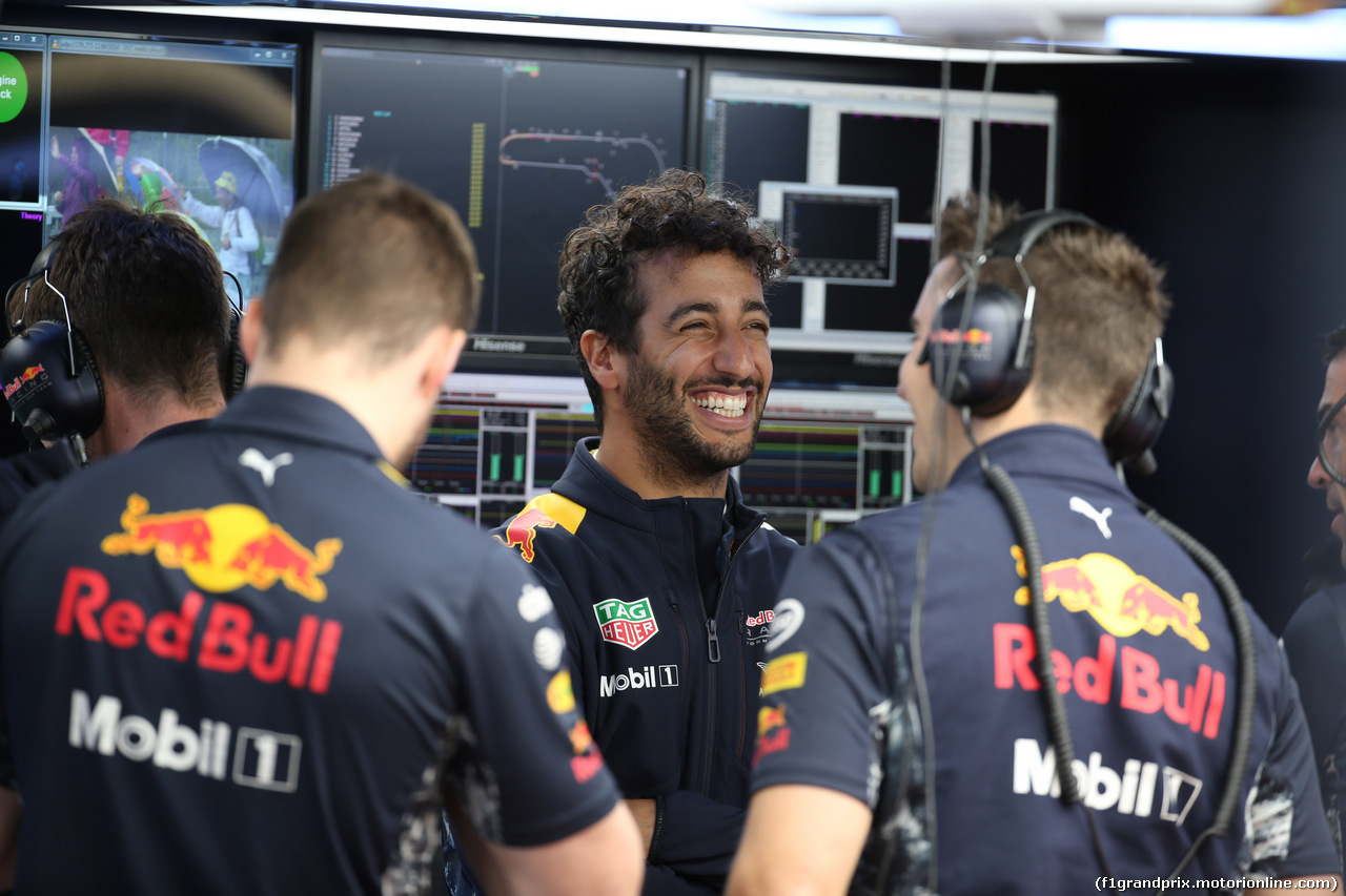 GP ITALIA, 02.09.2017- Free practice 3, Daniel Ricciardo (AUS) Red Bull Racing RB13