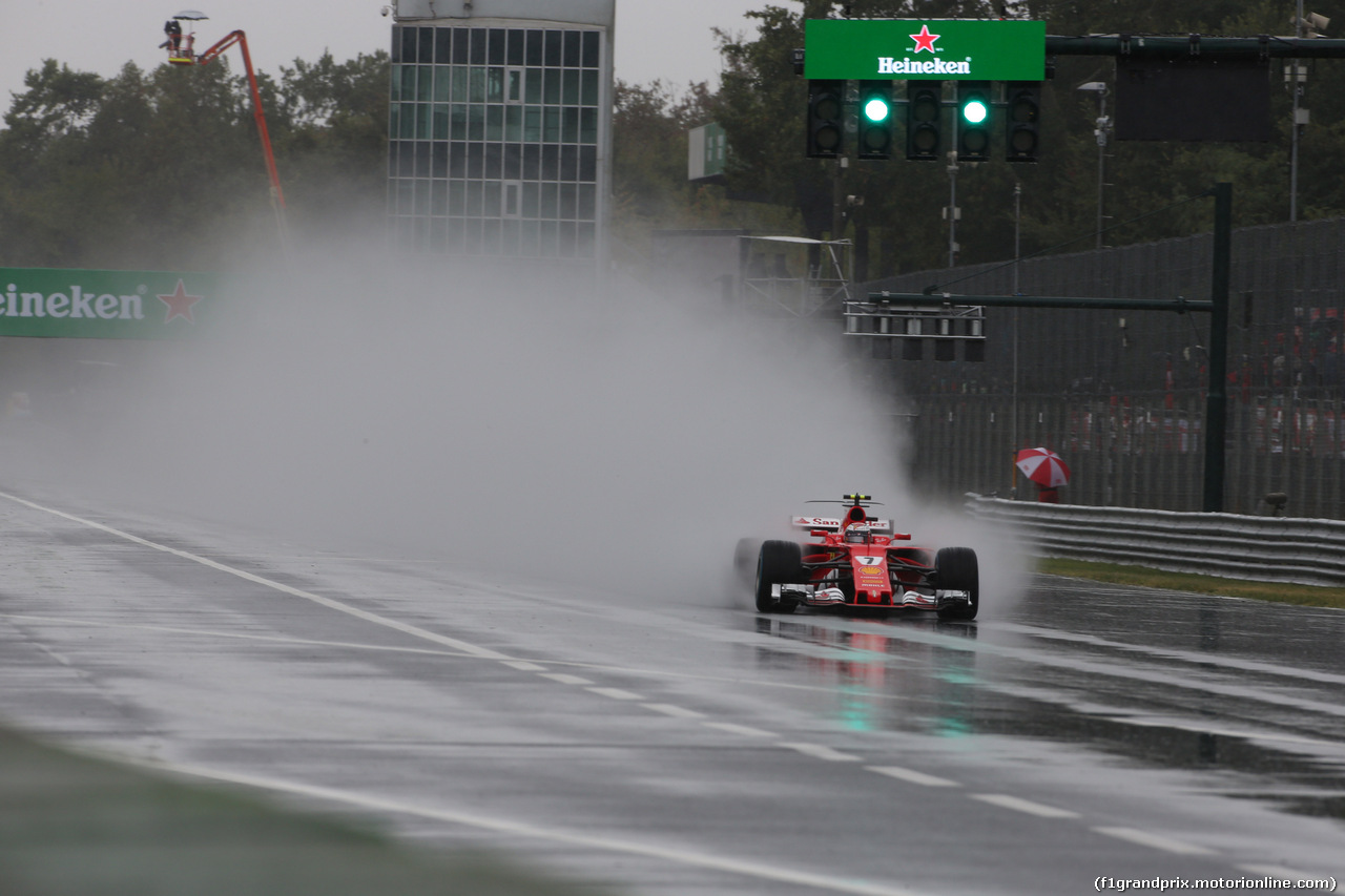 GP ITALIA, 02.09.2017- Free practice 3, Kimi Raikkonen (FIN) Ferrari SF70H