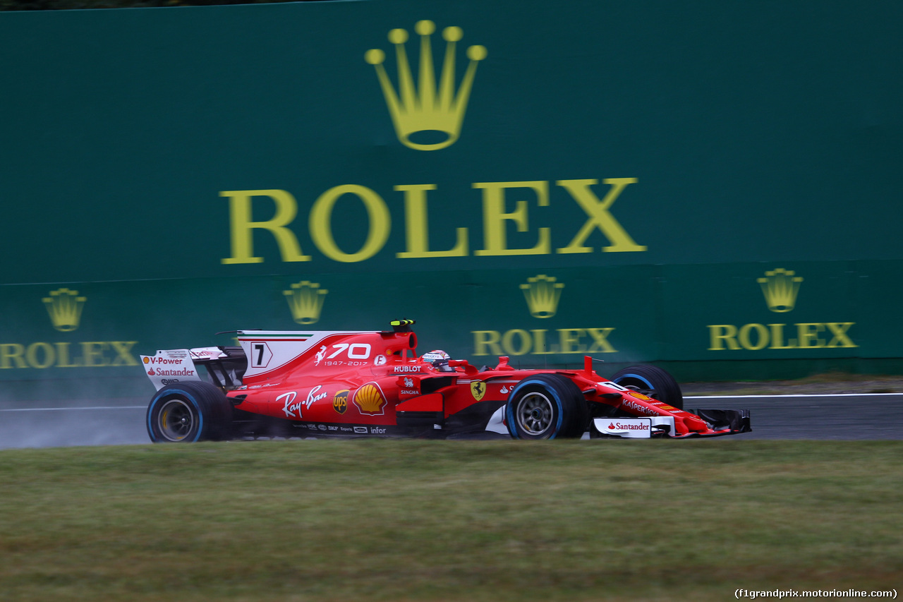 GP ITALIA, 02.09.2017- Free practice 3, Kimi Raikkonen (FIN) Ferrari SF70H
