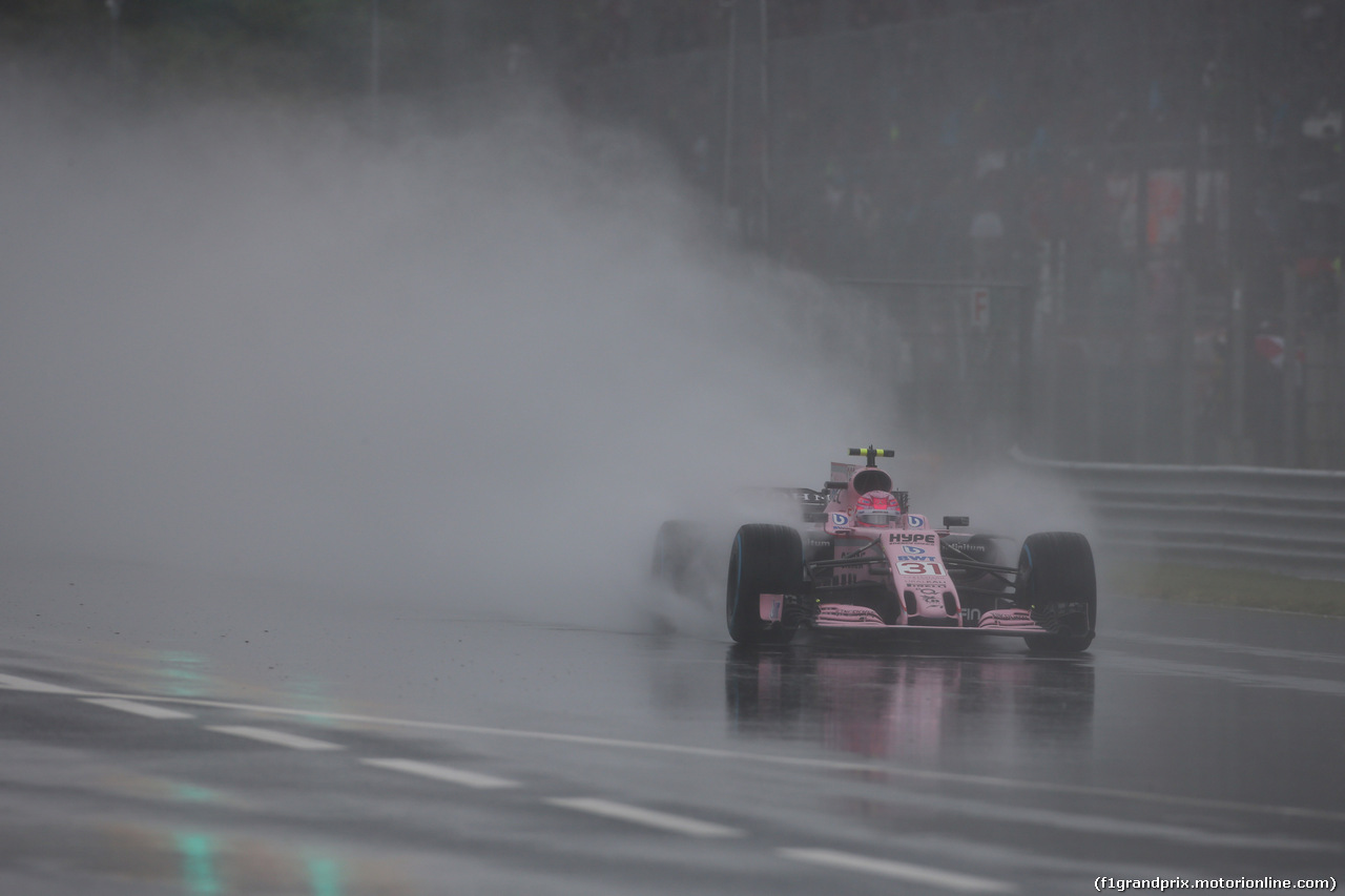 GP ITALIA, 02.09.2017- Free practice 3, Esteban Ocon (FRA) Sahara Force India F1 VJM10
