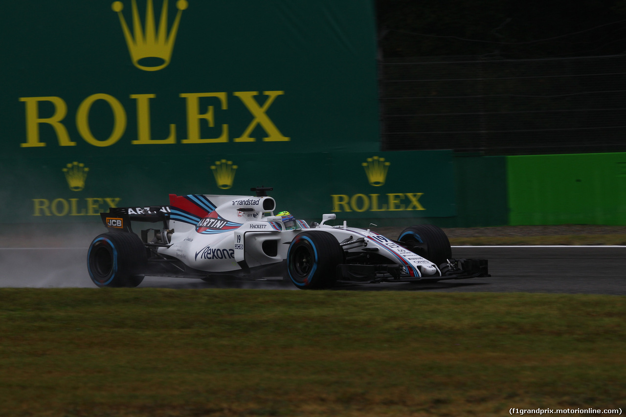 GP ITALIA, 02.09.2017- Free practice 3, Felipe Massa (BRA) Williams F1 Team FW40