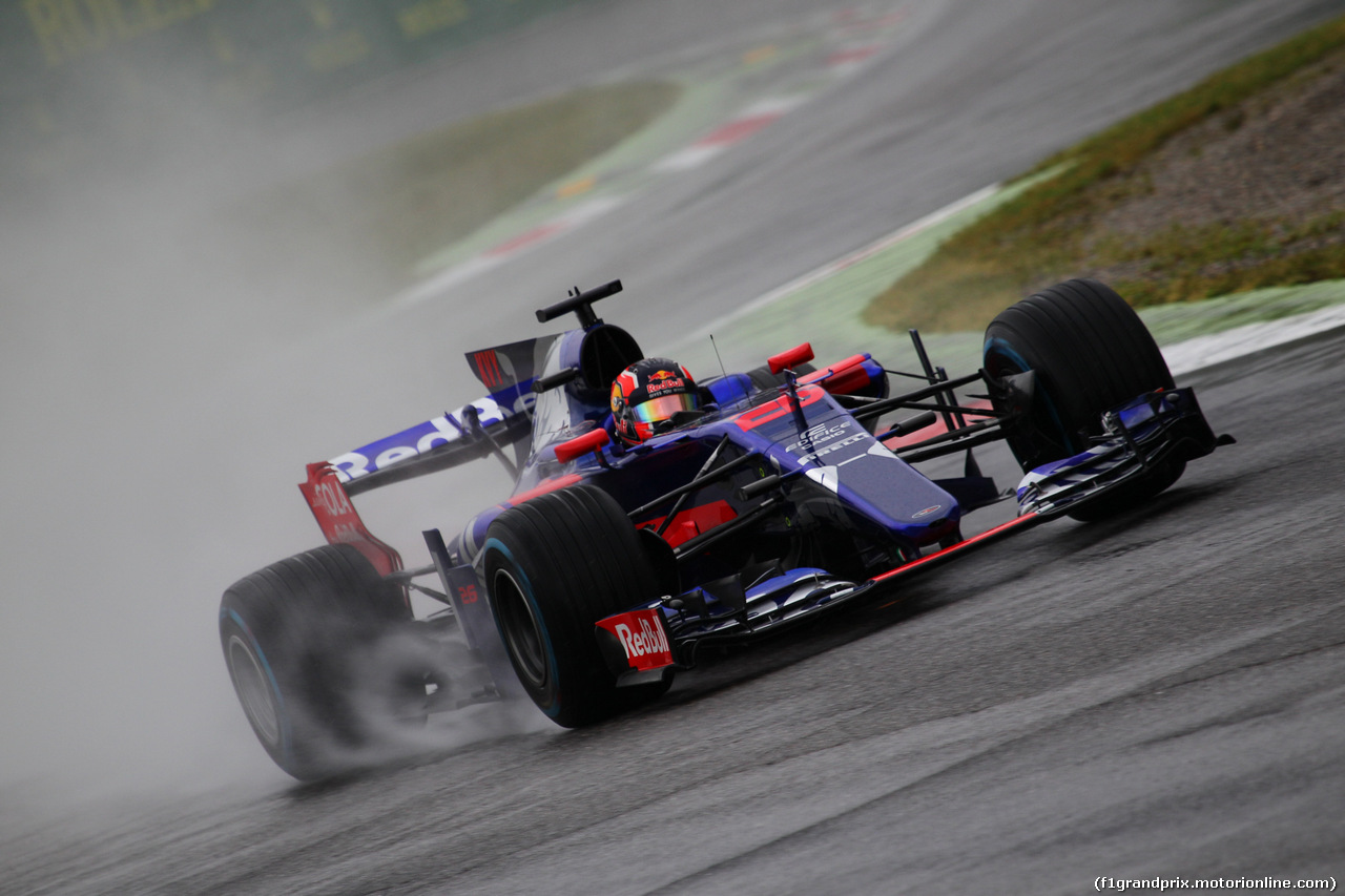GP ITALIA, 02.09.2017- Free practice 3, Daniil Kvyat (RUS) Scuderia Toro Rosso STR12