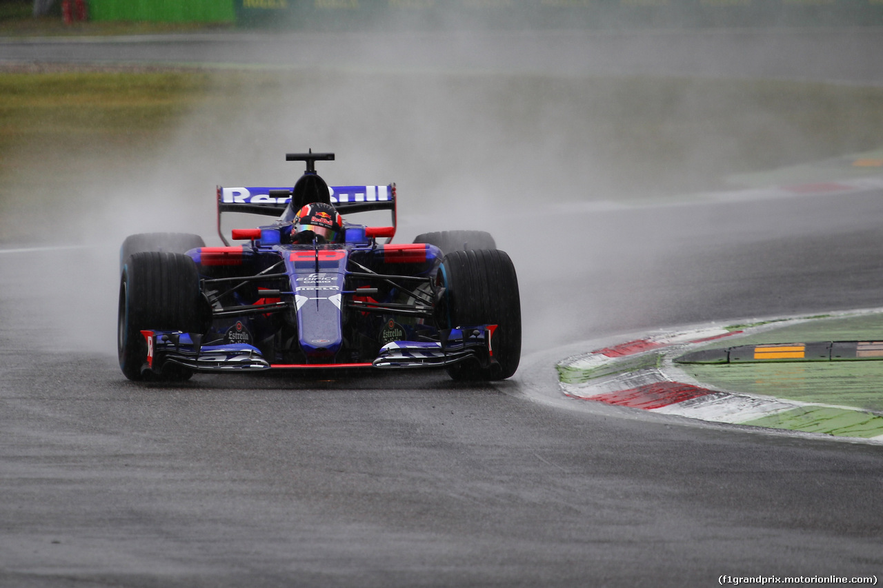 GP ITALIA, 02.09.2017- Free practice 3, Daniil Kvyat (RUS) Scuderia Toro Rosso STR12