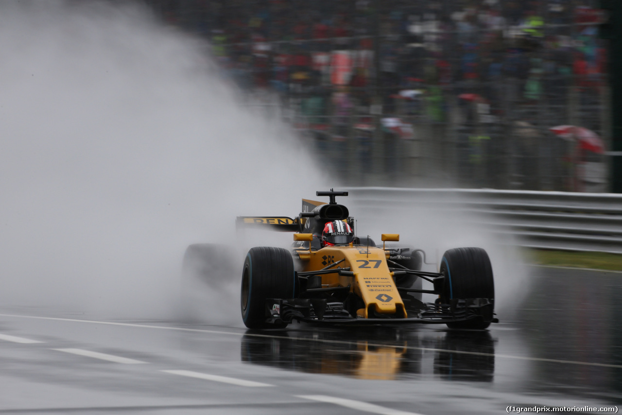 GP ITALIA, 02.09.2017- Free practice 3, Nico Hulkenberg (GER) Renault Sport F1 Team RS17