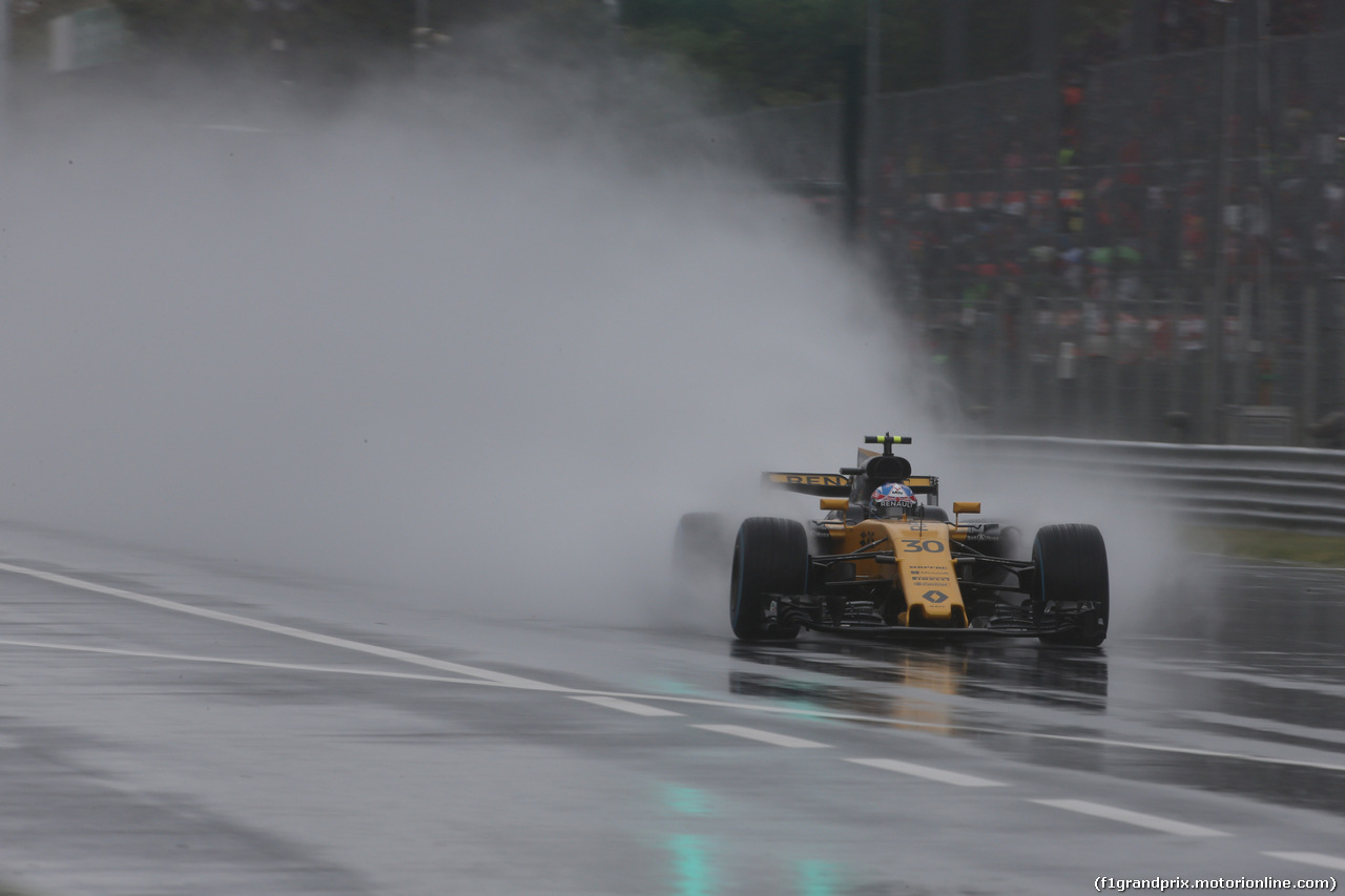 GP ITALIA, 02.09.2017- Free practice 3, Jolyon Palmer (GBR) Renault Sport F1 Team RS17