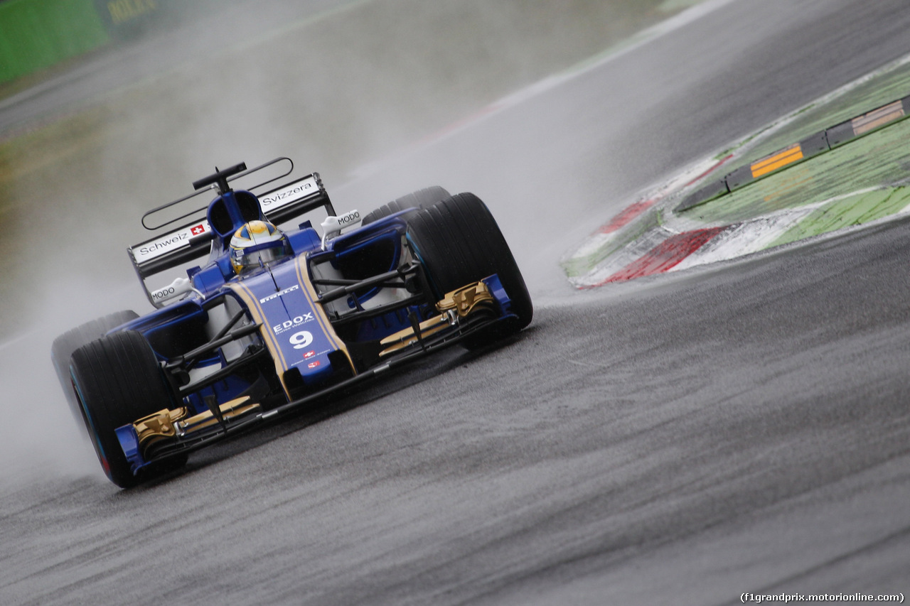 GP ITALIA, 02.09.2017- Free practice 3, Marcus Ericsson (SUE) Sauber C36