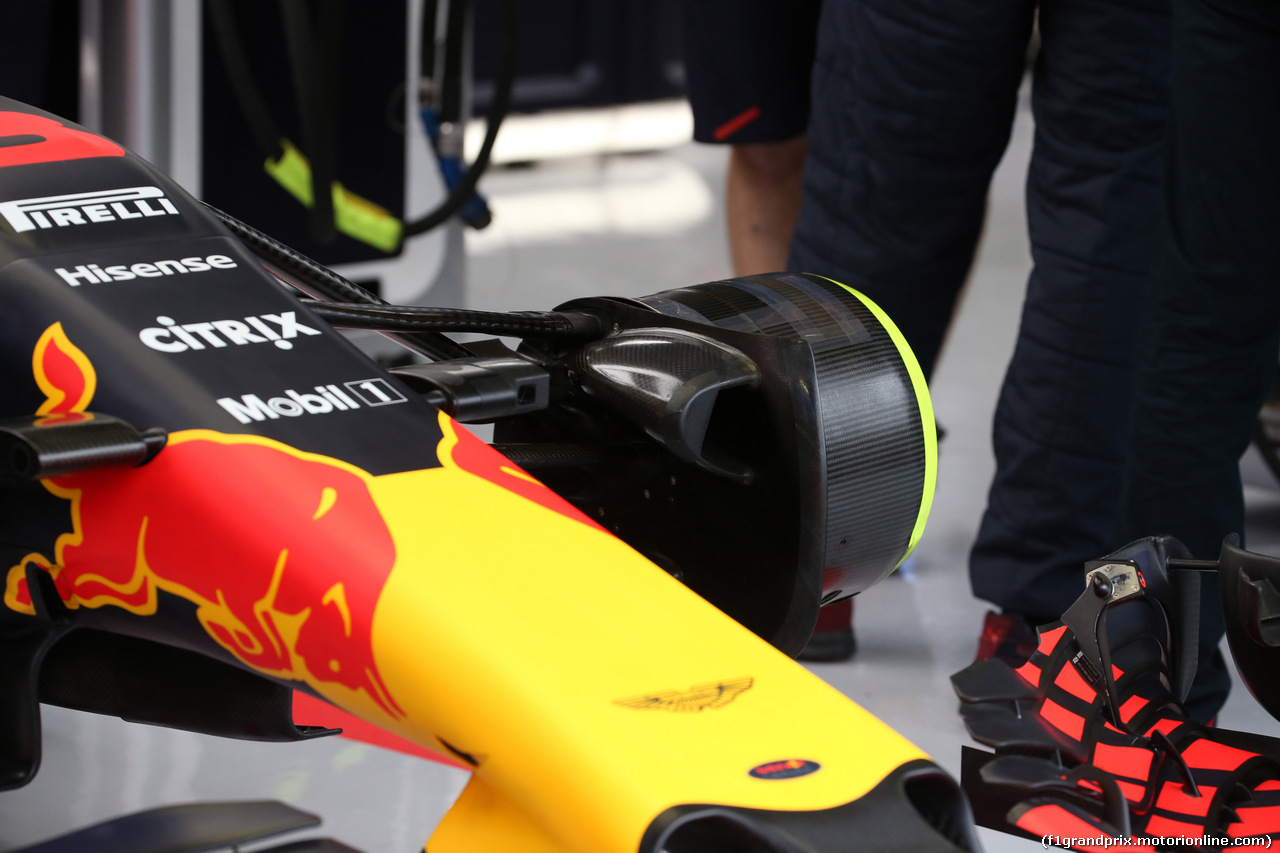 GP ITALIA, 02.09.2017- Free practice 3, Red Bull Racing RB13 Tech Detail