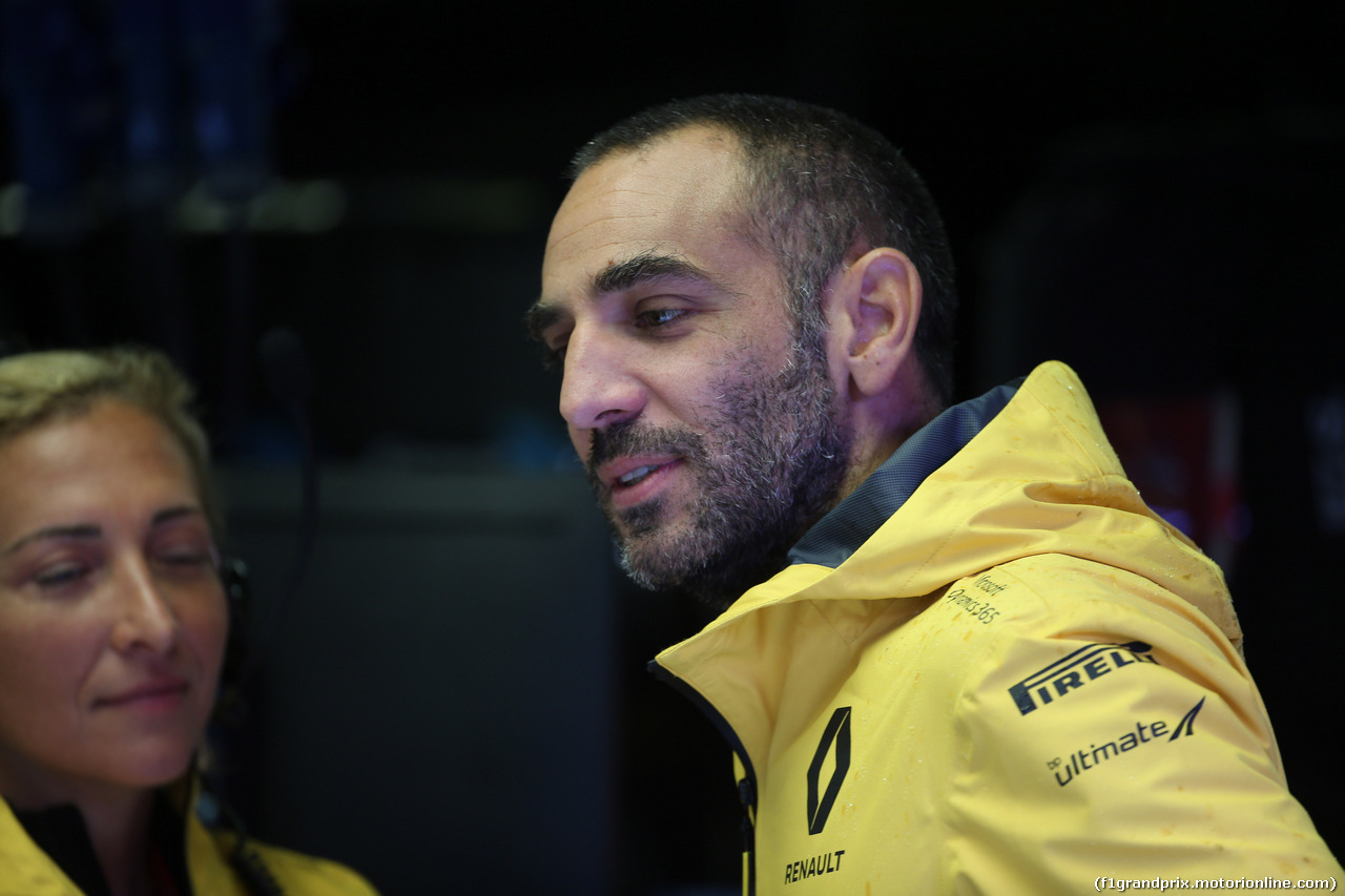 GP ITALIA, 02.09.2017- Free practice 3, Cyril Abiteboul (FRA) Renault Sport F1 Managing Director