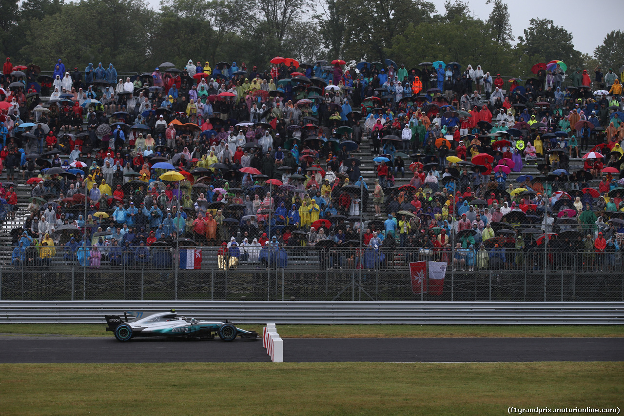 GP ITALIA, 02.09.2017- Qualifiche, Valtteri Bottas (FIN) Mercedes AMG F1 W08