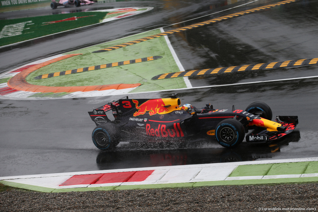 GP ITALIA, 02.09.2017- Qualifiche, Daniel Ricciardo (AUS) Red Bull Racing RB13