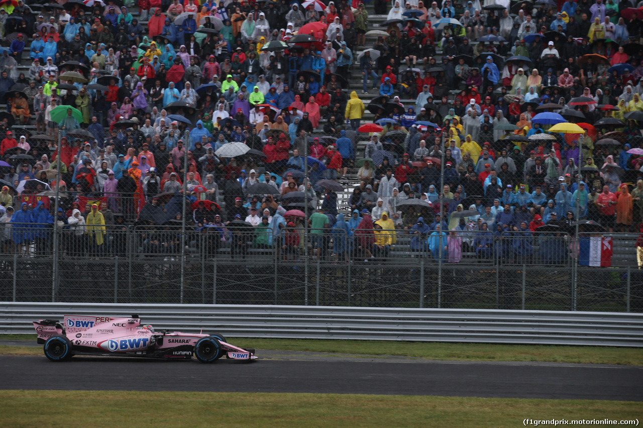 GP ITALIA, 02.09.2017- Qualifiche, Sergio Perez (MEX) Sahara Force India F1 VJM010