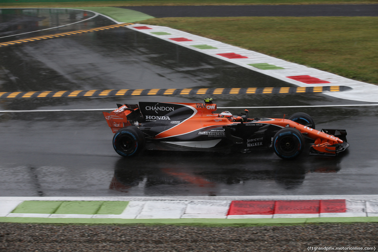 GP ITALIA, 02.09.2017- Qualifiche, Stoffel Vandoorne (BEL) McLaren MCL32