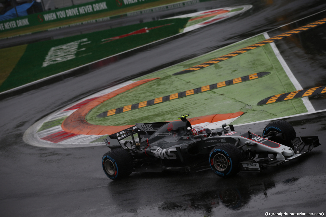 GP ITALIA, 02.09.2017- Qualifiche, Kevin Magnussen (DEN) Haas F1 Team VF-17