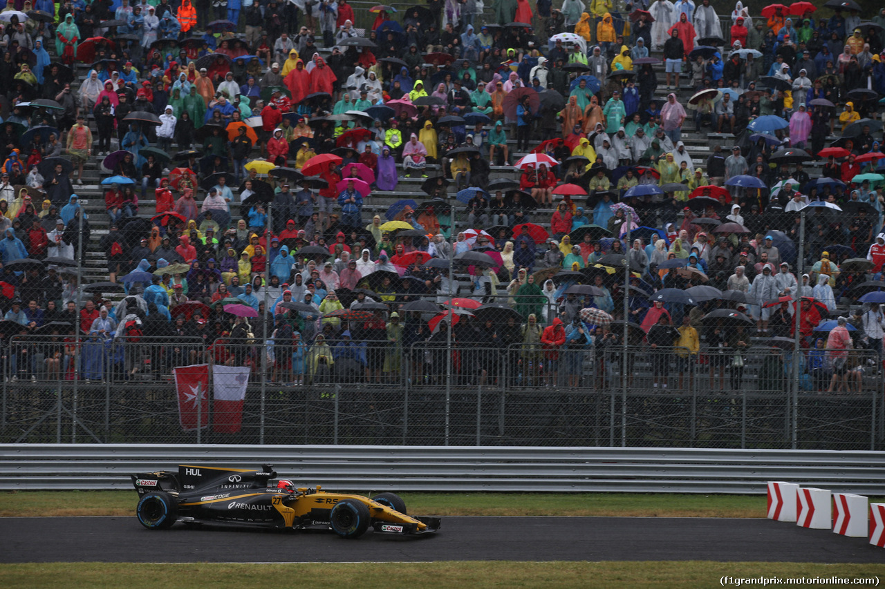 GP ITALIA, 02.09.2017- Qualifiche, Nico Hulkenberg (GER) Renault Sport F1 Team RS17