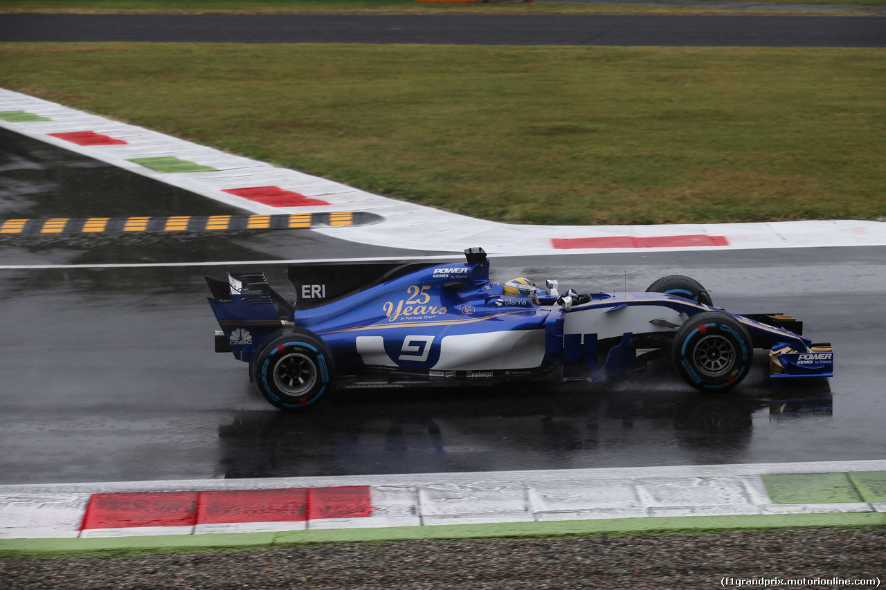 GP ITALIA, 02.09.2017- Qualifiche, Marcus Ericsson (SUE) Sauber C36
