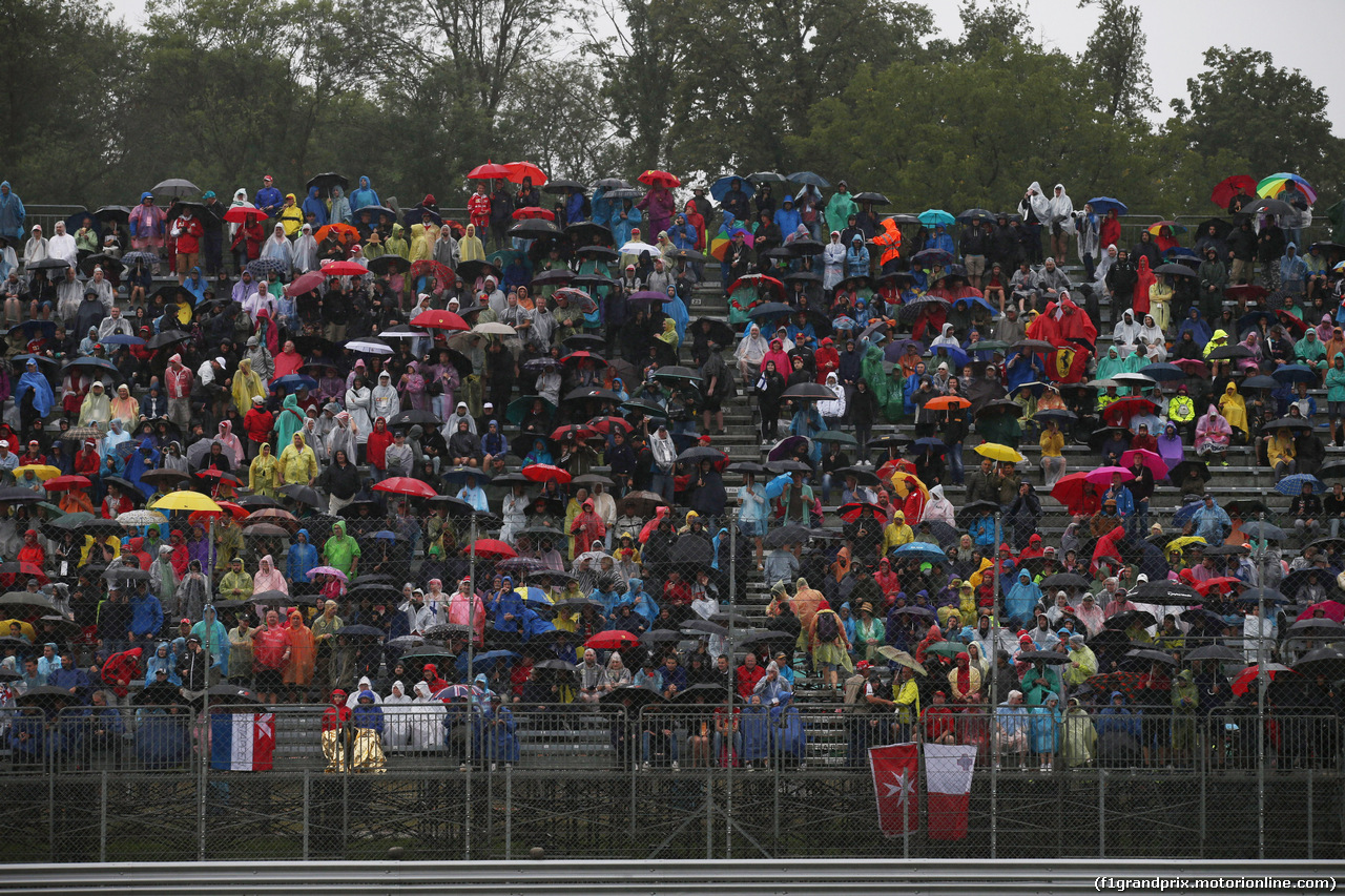 GP ITALIA, 02.09.2017- Qualifiche, Grandstands