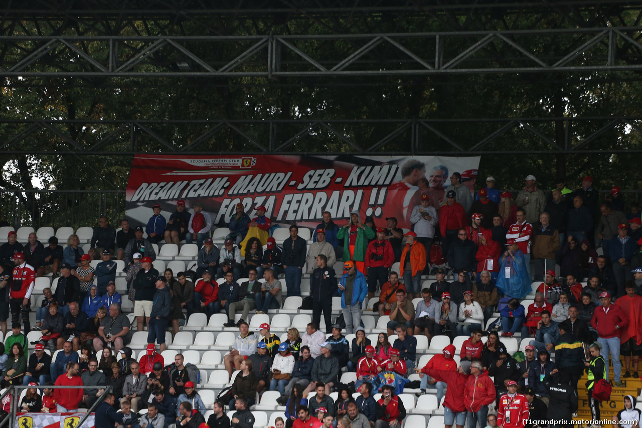 GP ITALIA, 02.09.2017- Qualifiche, Grandstands