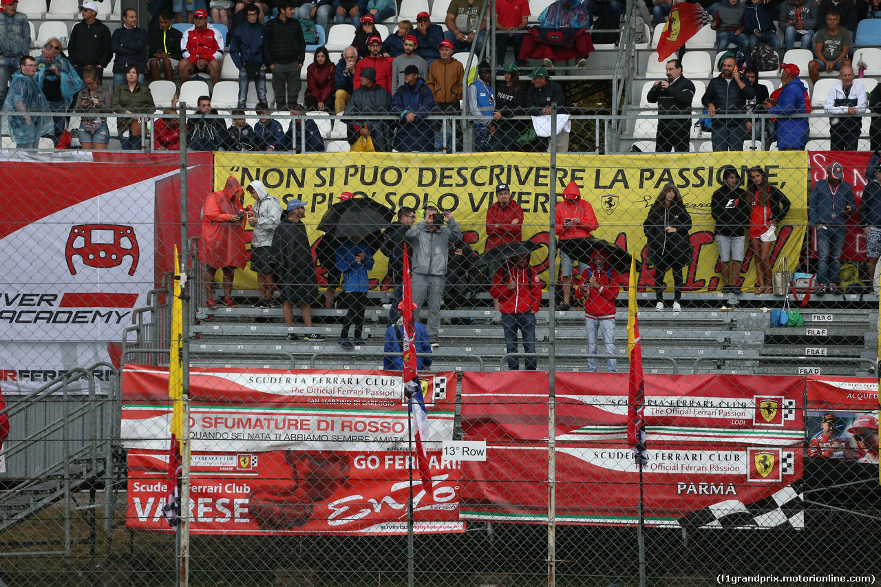 GP ITALIA, 02.09.2017- Qualifiche, Grandstands