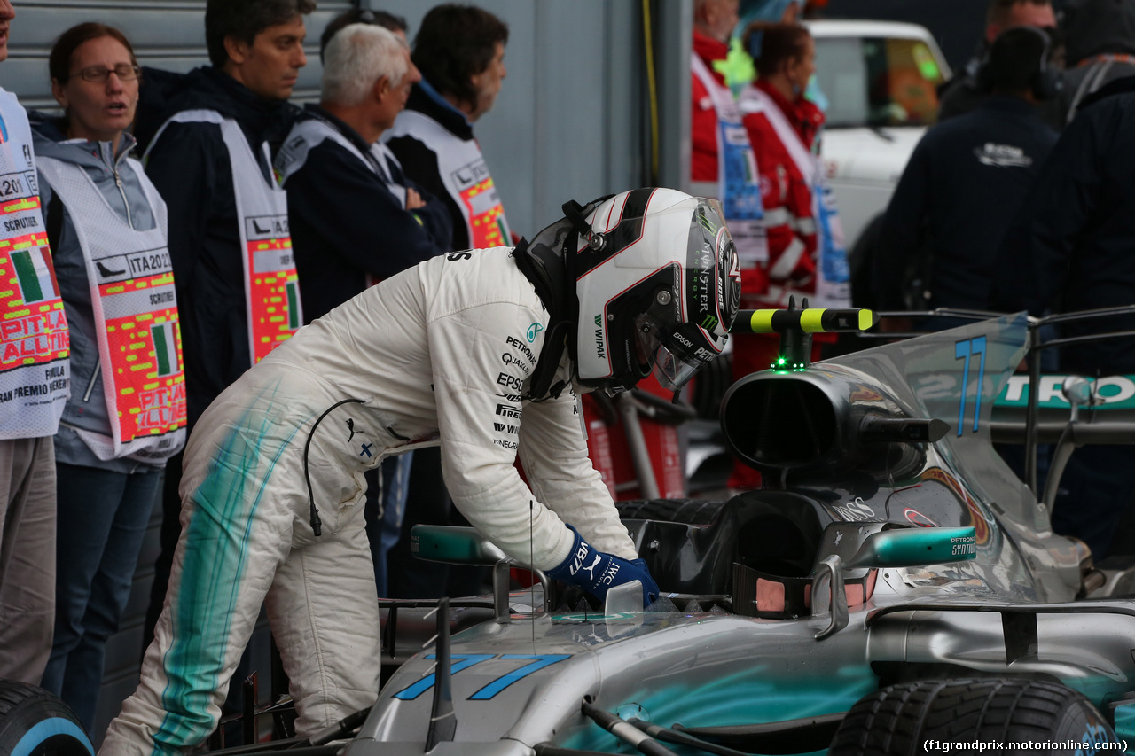 GP ITALIA, 02.09.2017- Qualifiche, Valtteri Bottas (FIN) Mercedes AMG F1 W08