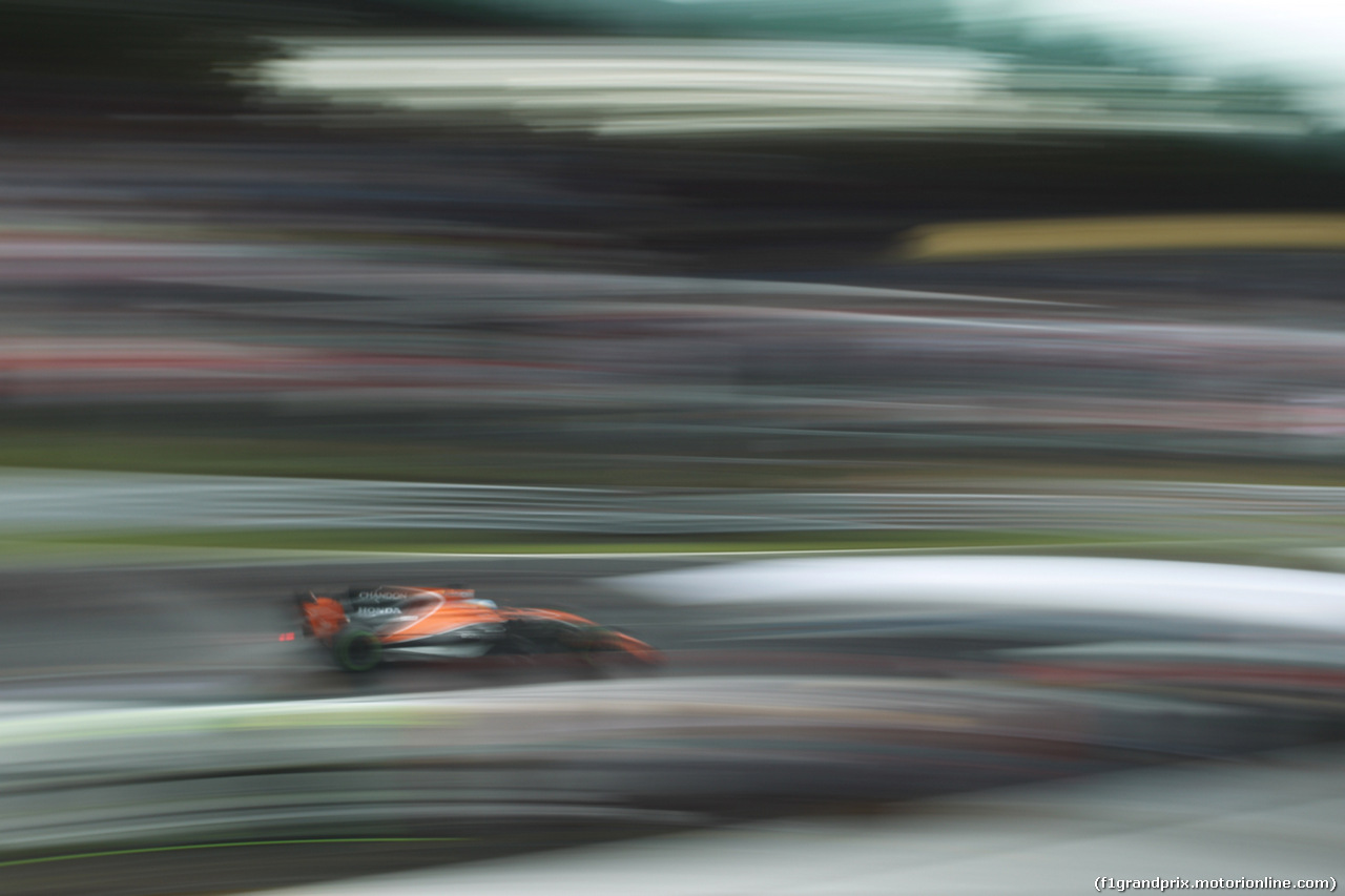 GP ITALIA, 02.09.2017- Qualifiche, Fernando Alonso (ESP) McLaren Honda MCL32