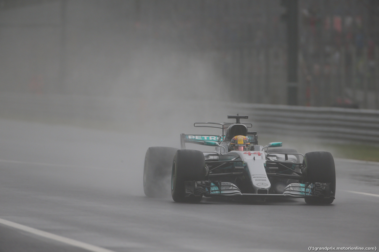 GP ITALIA, 02.09.2017- Qualifiche, Lewis Hamilton (GBR) Mercedes AMG F1 W08